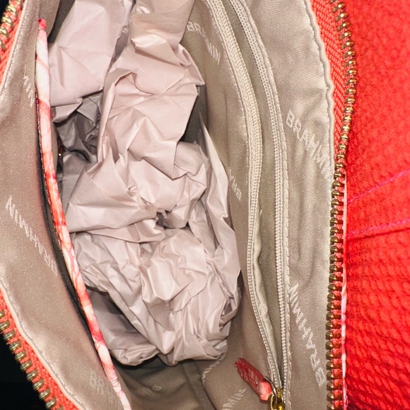 Brahmin Pink Flamingo Melbourne Crossbody - Picture 6 of 11